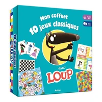 Mon coffret 10 jeux classiques avec Loup