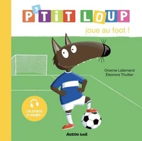 P'tit loup joue au foot
