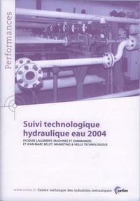  Lallement - Suivi technologique hydraulique eau 2004.