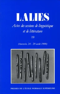 Lalies N° 19/1999