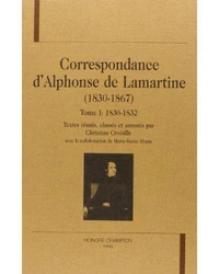 Correspondance d'Alphonse de Lamartine (1830-1867)
