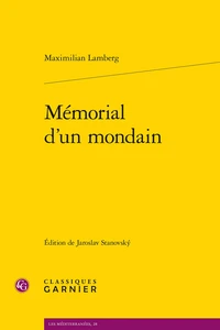 Mémorial d'un mondain