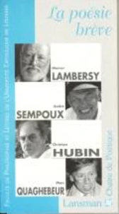 La Poesie Breve
