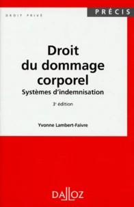 Droit du dommage corporel