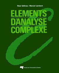  Lambert/gelinas - Elements d'analyse complexe.