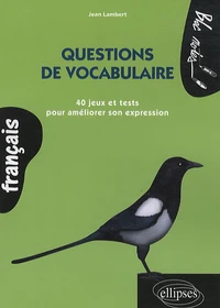 Questions de vocabulaire
