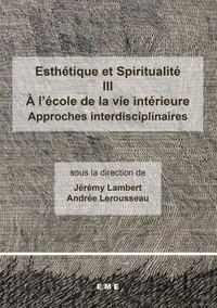 Esthétique et spiritualité