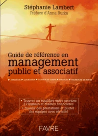 Guide de référence en management public et associatif