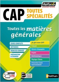 Toutes les matières générales CAP 1re et 2e années