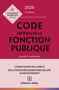 Code général de la fonction publique