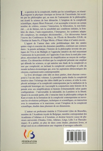 La philosophie face à la question de la compléxité, le défi majeur du 21e sicèle. Tome 2, Compléxités scientifique et contemporaine