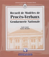 Recueil de modèles de procès-verbaux