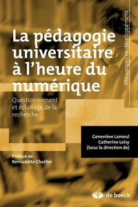 La pédagogie universitaire à l'heure du numérique