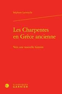 Les Charpentes en Grèce ancienne