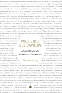 Politique des savoirs