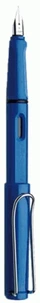 Plume LH Safari bleu
