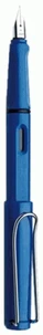 Plume M Safari bleu