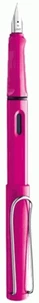 Stylo plume Safari rose - plume Moyenne