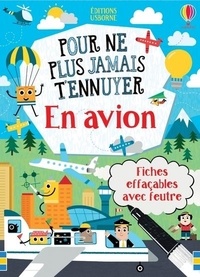 Lan Cook et Andrew Prentice - En avion - Fiches effaçables avec feutre.