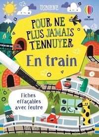 Lan Cook et Tom Mumbray - En train - Fiches effaçables avec feutre.