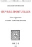 Lance K. Donaldson-Evans - Oeuvres Spirituelles De Cesar De Nostredame.