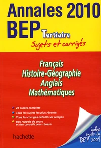 Français Histoire-Géographie Anglais Mathématiques Tertiaires