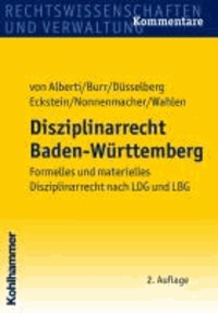 Landesdisziplinarrecht Baden-Württemberg.