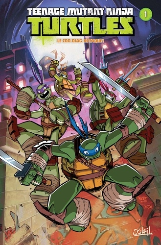 Nickelodeon Teenage Mutant Ninja Turtles Tome 1 Le zoo-diac attaque !