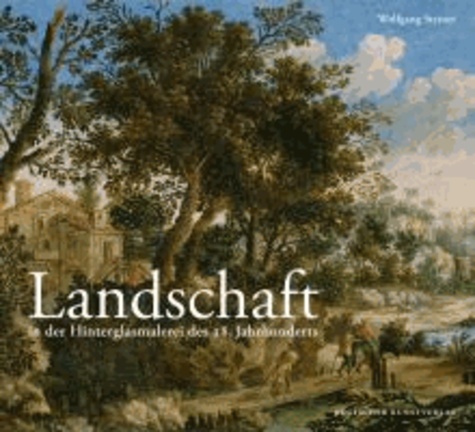 Landschaft in der Hinterglasmalerei des 18. Jahrhunderts.