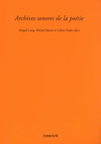 Archives sonores de la poésie