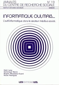 Informatique oui, mais..