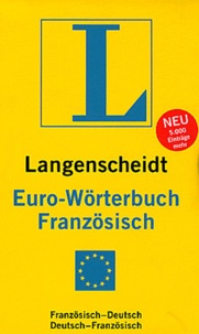  Langenscheidt - Eurodictionnaire français-allemand et allemand-français.