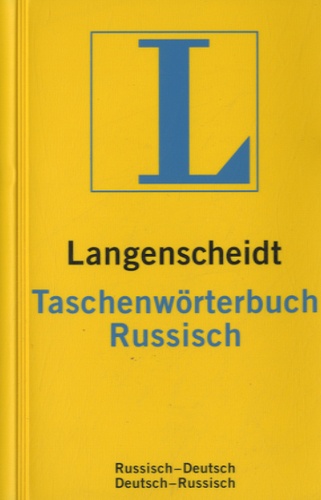 Langenscheidt - Langenscheidt Taschenwörterbuch Russisch Deutsch/Deutsch Russisch.