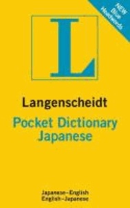 Langenscheidt Pocket Dictionary Japanese - Japanisch - Englisch  /Englisch - Japanisch.