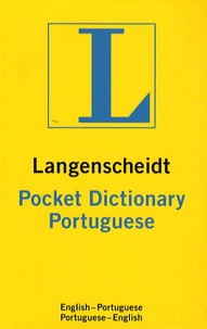 Langenscheidt - Pocket Portuguese Dictionary - English-Portuguese/Portuguese-English.