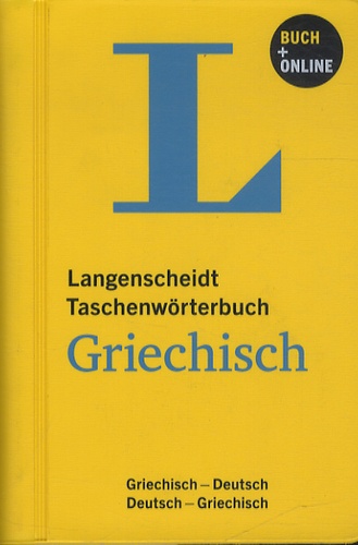  Langenscheidt - Taschenwörterbuch Griechisch - Griechisch-Deutsch, Deutsch-Griechisch.