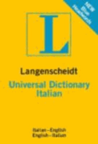 Langenscheidt Universal Dictionary Italian - Italienisch - Englisch / Englisch - Italienisch.
