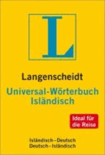 Langenscheidt Universal Wörterbuch Isländisch - Isländisch - Deutsch / Deutsch - Isländisch. NEU: Ideal für die Reise.