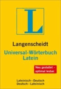 Langenscheidt Universal-Wörterbuch Latein - Lateinisch-Deutsch / Deutsch-Lateinisch.