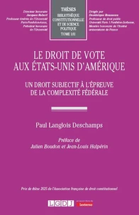 Le droit de vote aux Etats-Unis d'Amérique