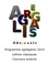 Programme agrégation 2014 - Lettres Classiques - Concours Externe. Agrégalis
