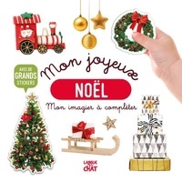  Langue au chat - Mon joyeux Noël - Avec de grands stickers.