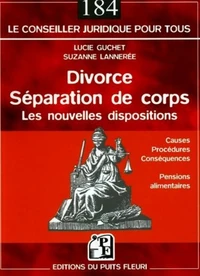 Divorce, séparation de corps