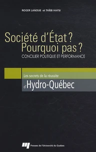 Société d'Etat ? Pourquoi pas ?