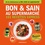 Bon & sain au supermarché. 101 recettes express