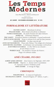 Formalisme et littérature