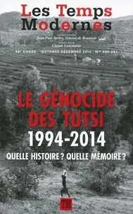 Le génocide des Tutsi, 1994-2014