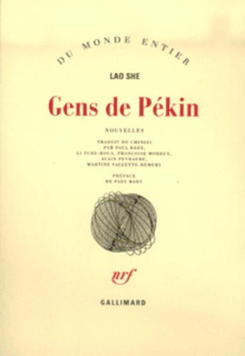  Lao She - Gens de Pékin.