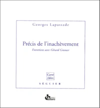 Précis d'inachèvement