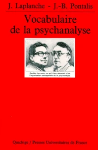 Vocabulaire De La Psychanalyse